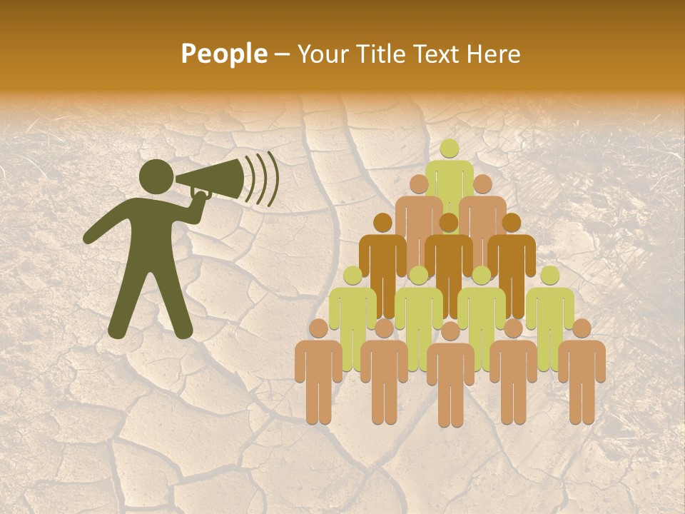 Backgrounds Closeup Mud PowerPoint Template