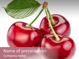 Nature Berry Sweet PowerPoint Template