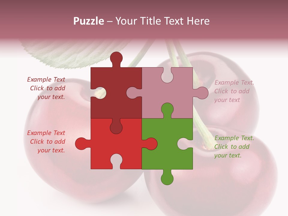 Nature Berry Sweet PowerPoint Template