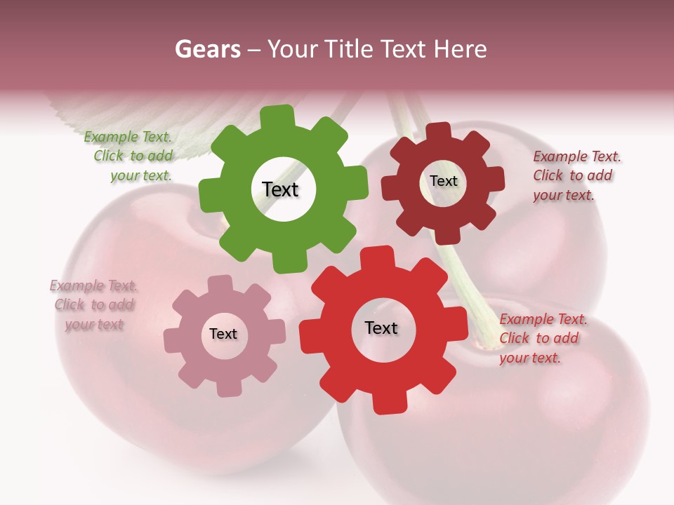 Nature Berry Sweet PowerPoint Template