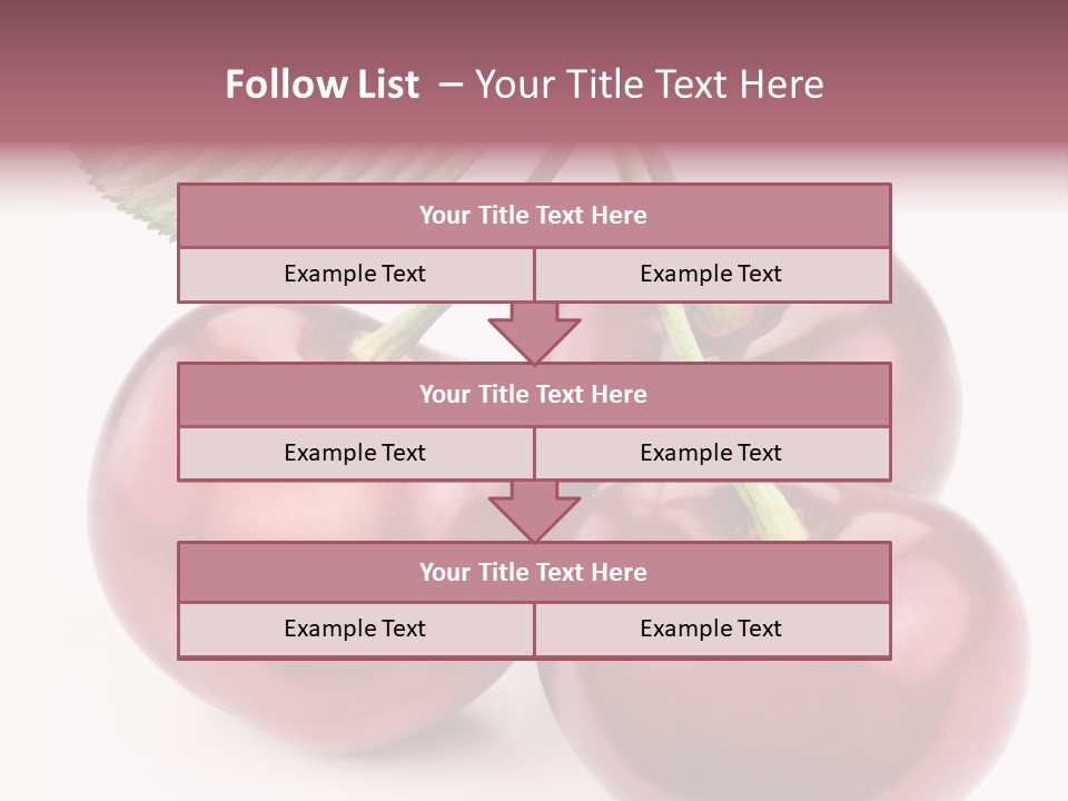 Nature Berry Sweet PowerPoint Template