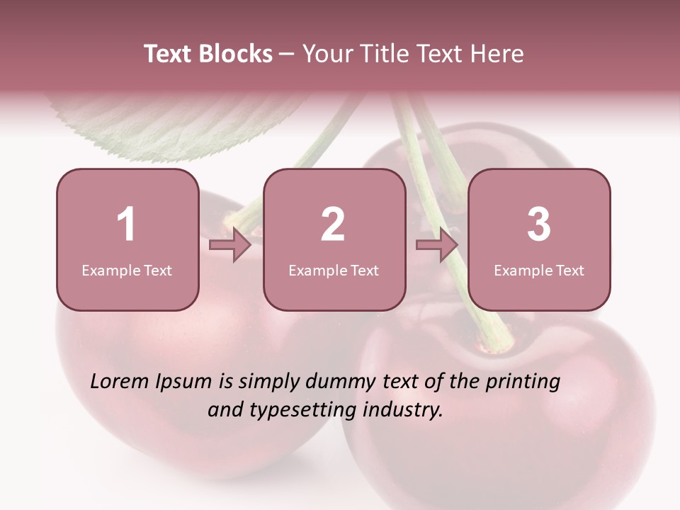 Nature Berry Sweet PowerPoint Template