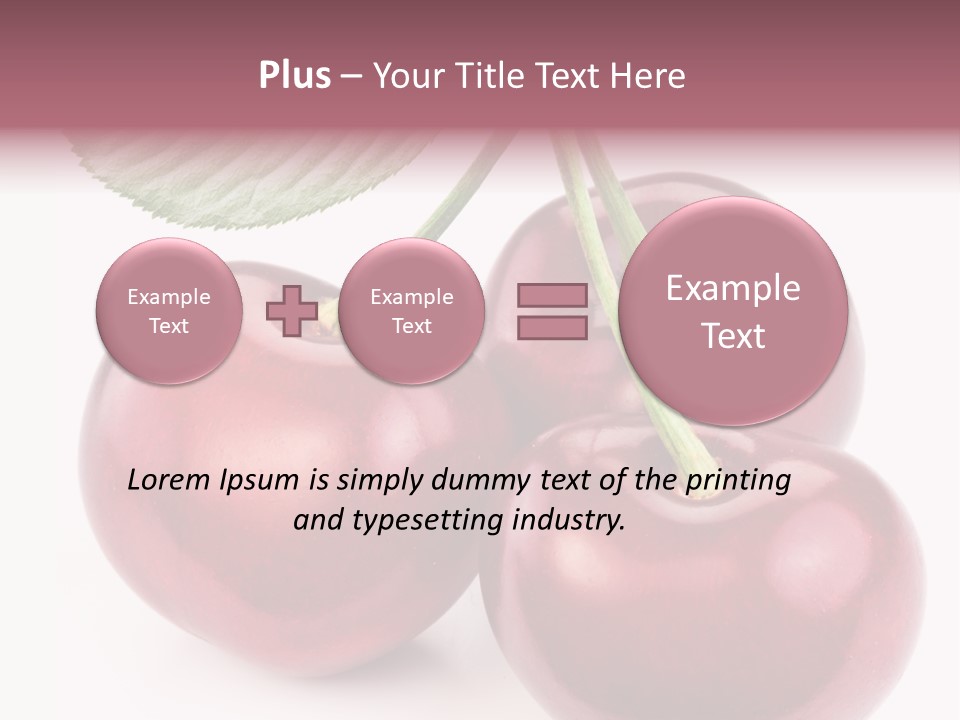 Nature Berry Sweet PowerPoint Template
