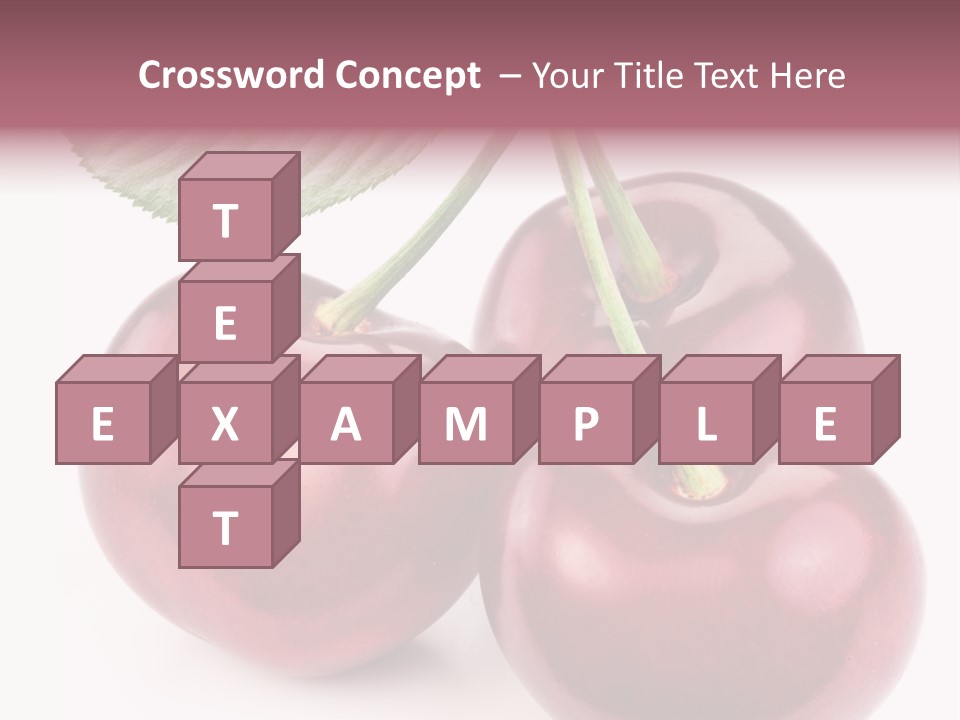 Nature Berry Sweet PowerPoint Template