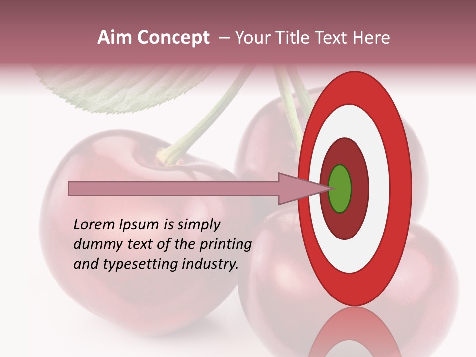 Nature Berry Sweet PowerPoint Template