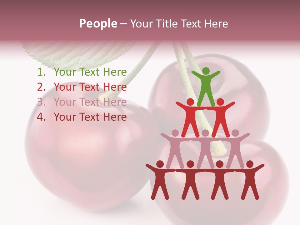 Nature Berry Sweet PowerPoint Template