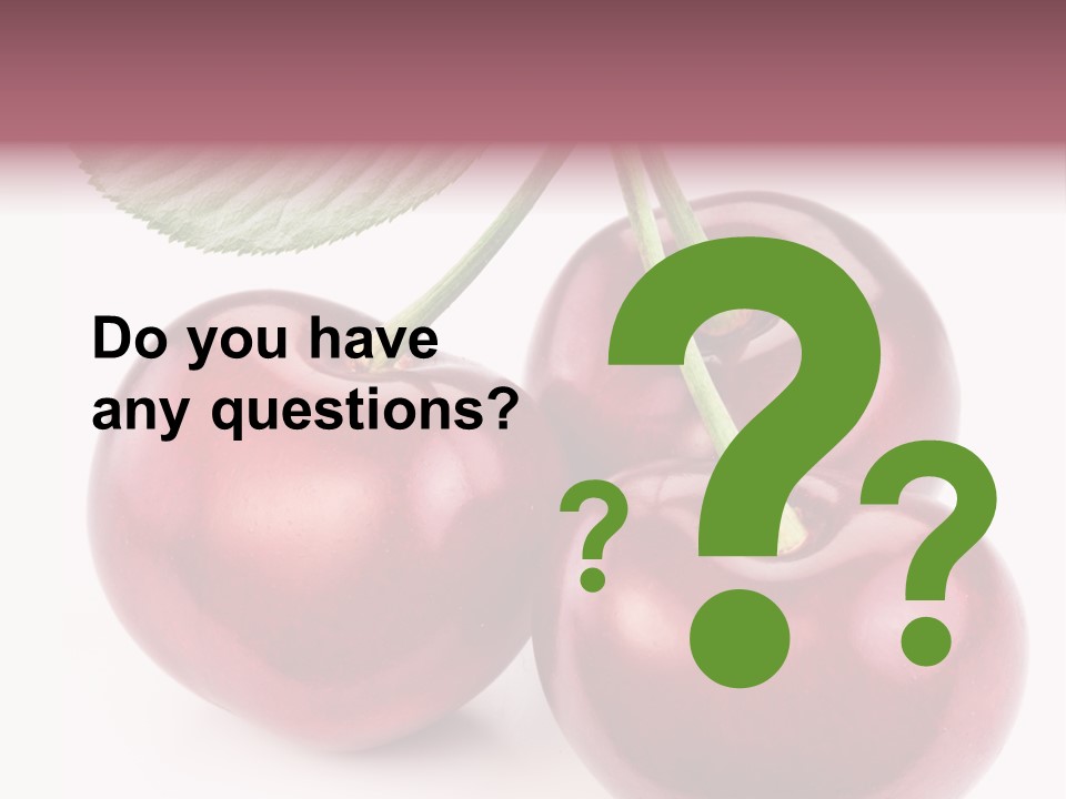 Nature Berry Sweet PowerPoint Template