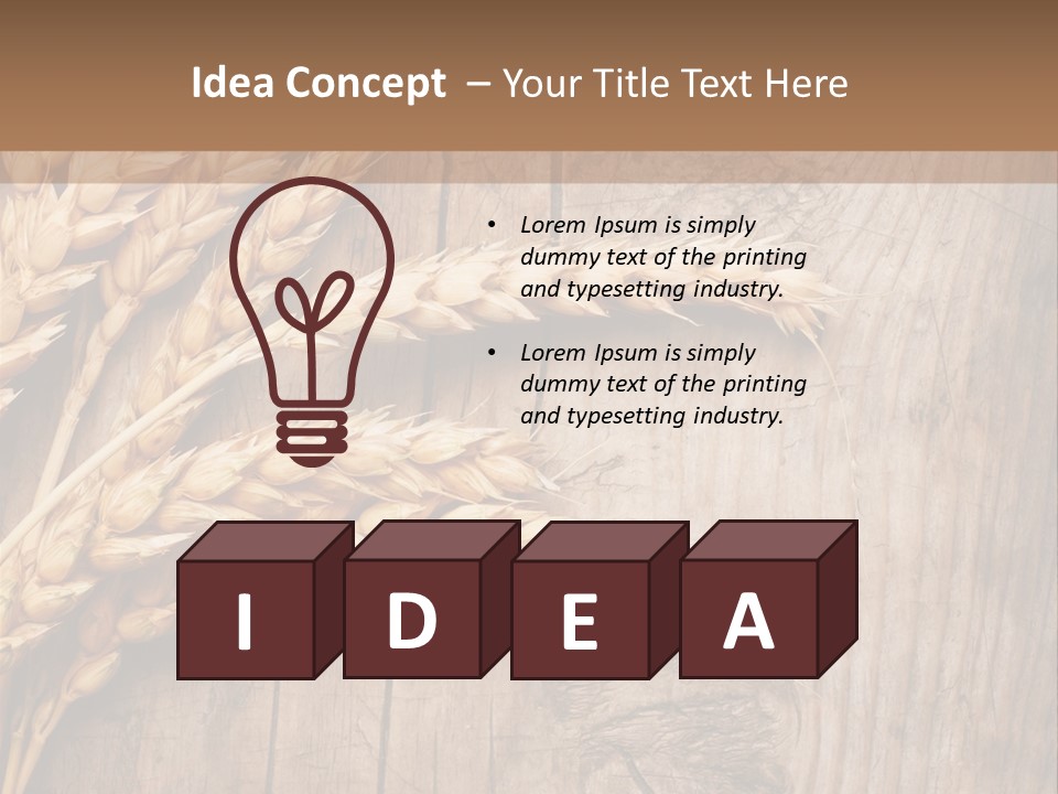 Rural Nature Copyspace PowerPoint Template
