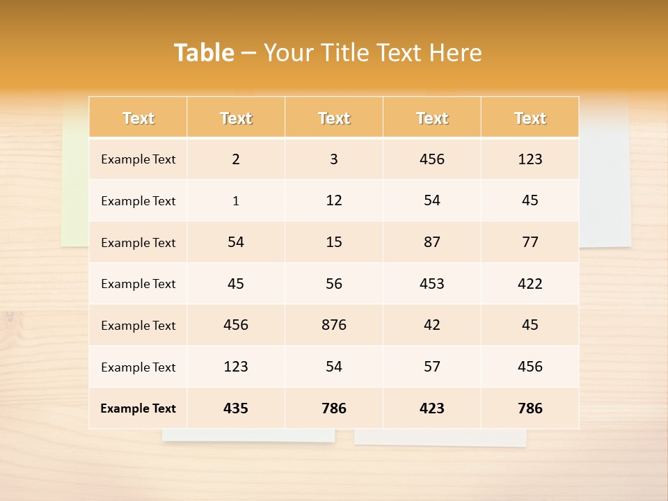 Collection Remember Brown PowerPoint Template