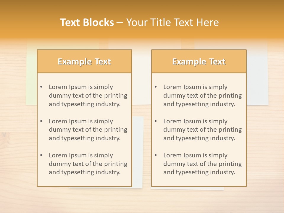 Collection Remember Brown PowerPoint Template