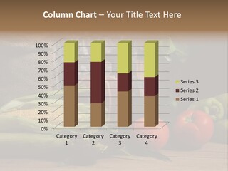 Cucumber Grain Apricots PowerPoint Template