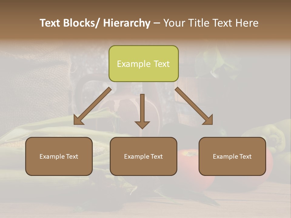 Cucumber Grain Apricots PowerPoint Template