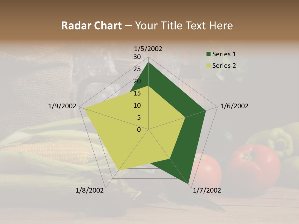 Cucumber Grain Apricots PowerPoint Template