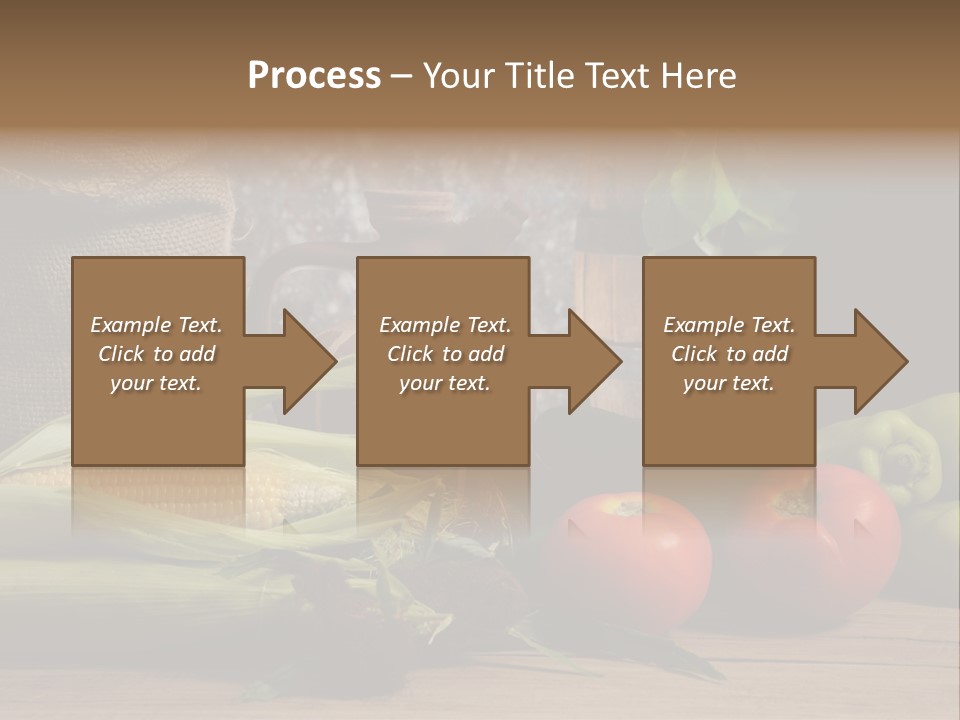 Cucumber Grain Apricots PowerPoint Template