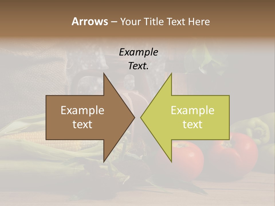 Cucumber Grain Apricots PowerPoint Template