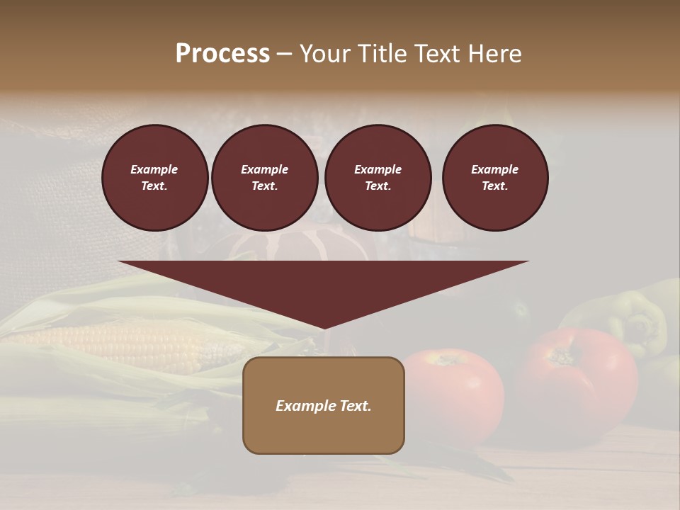 Cucumber Grain Apricots PowerPoint Template