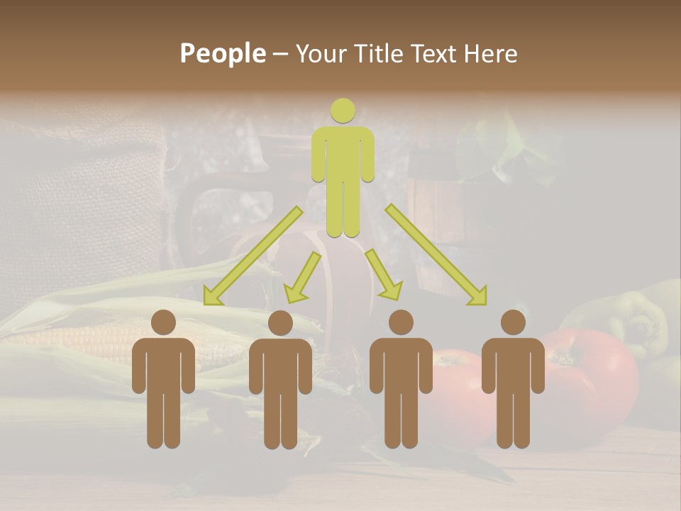 Cucumber Grain Apricots PowerPoint Template