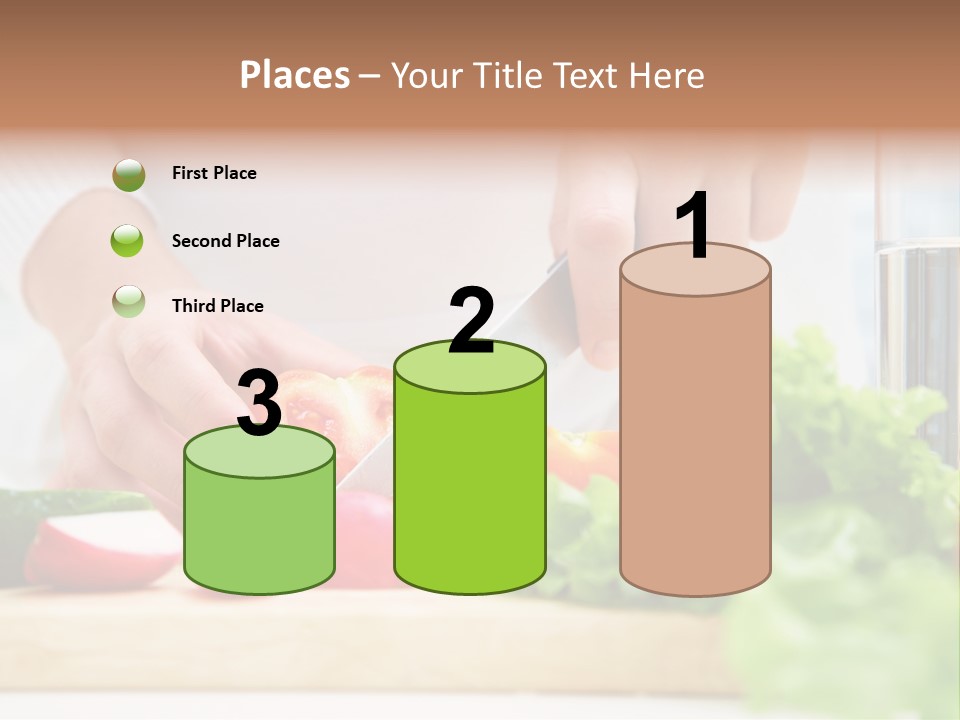 Red Woman Lifestyles PowerPoint Template