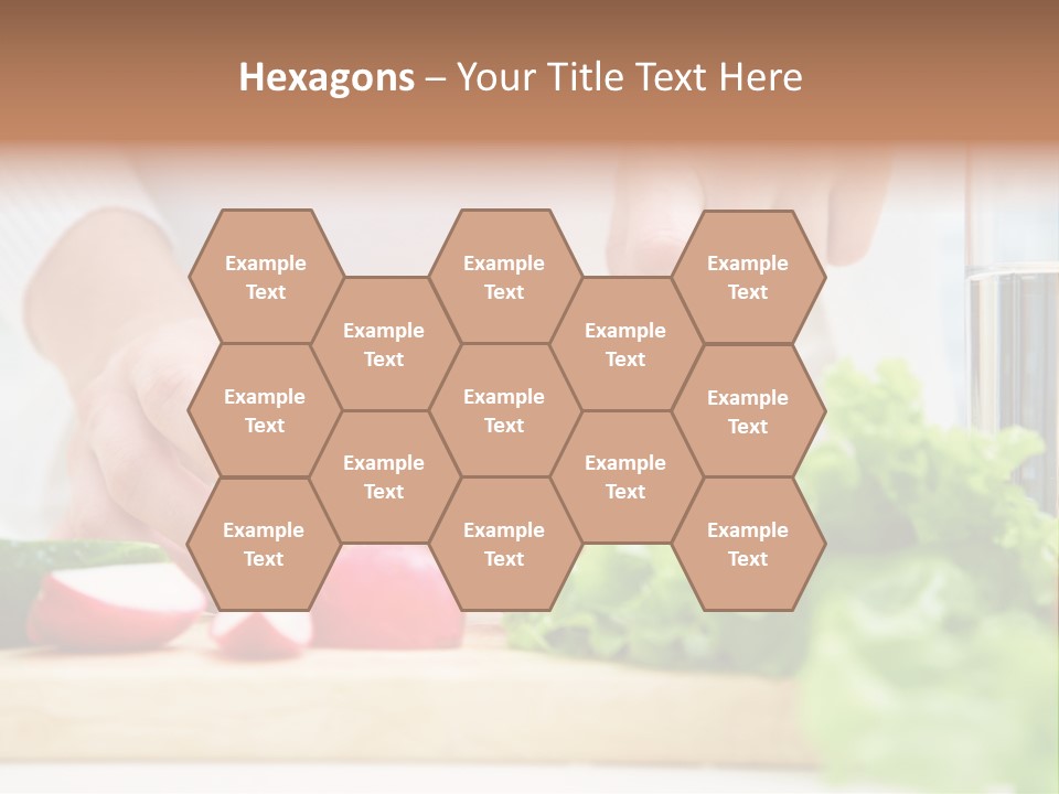 Red Woman Lifestyles PowerPoint Template