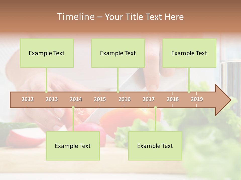 Red Woman Lifestyles PowerPoint Template