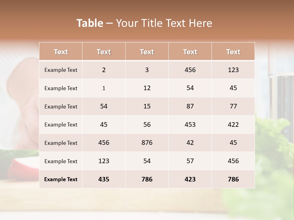 Red Woman Lifestyles PowerPoint Template