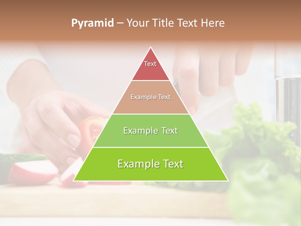 Red Woman Lifestyles PowerPoint Template