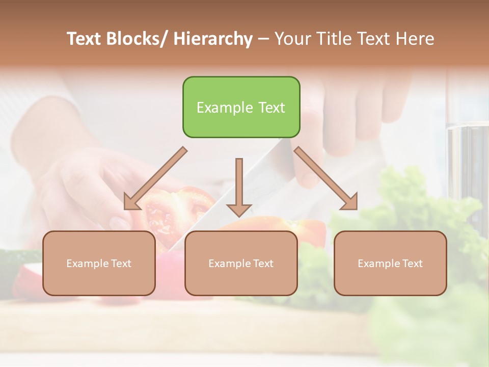 Red Woman Lifestyles PowerPoint Template