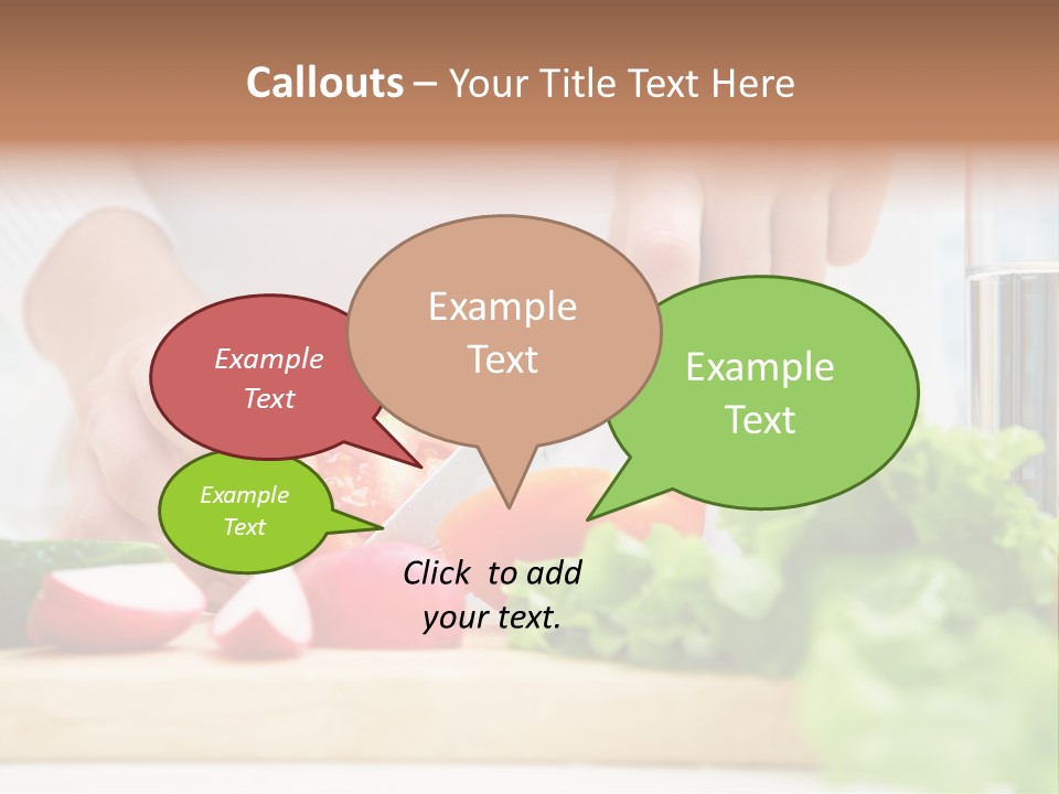 Red Woman Lifestyles PowerPoint Template