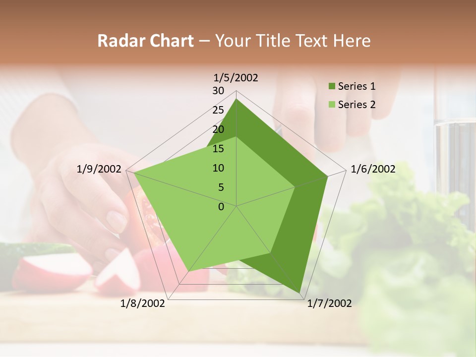 Red Woman Lifestyles PowerPoint Template