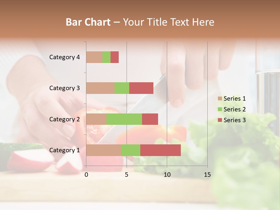Red Woman Lifestyles PowerPoint Template