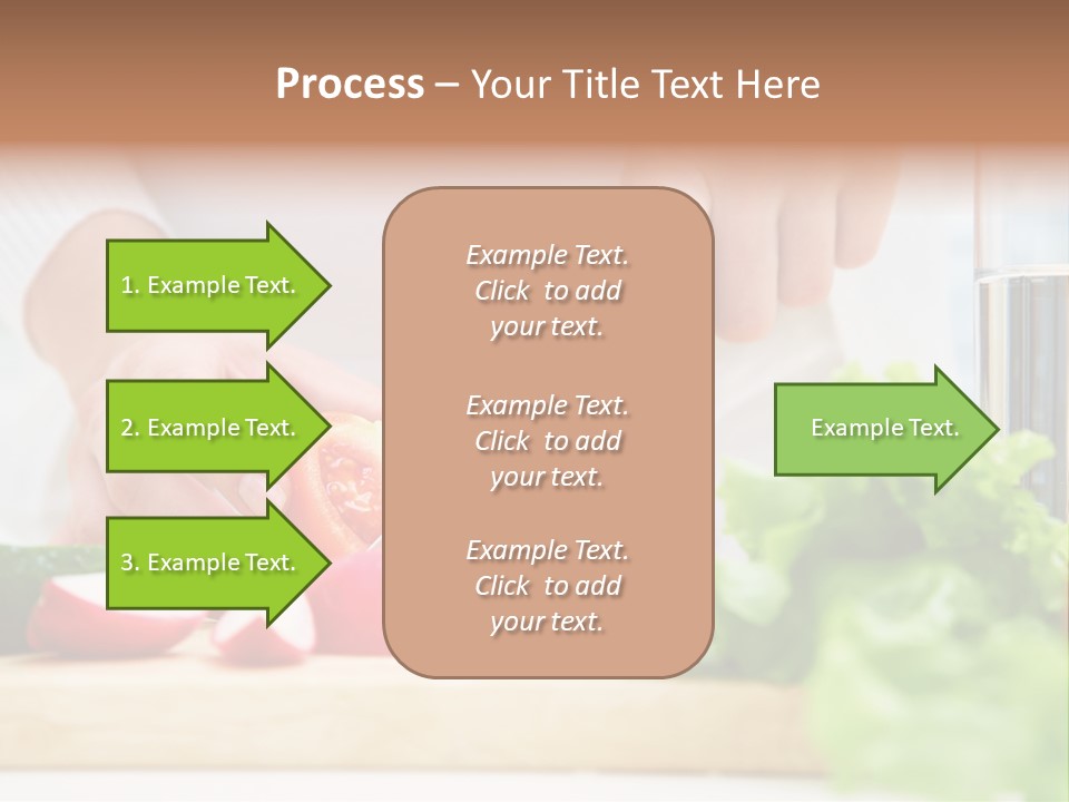 Red Woman Lifestyles PowerPoint Template