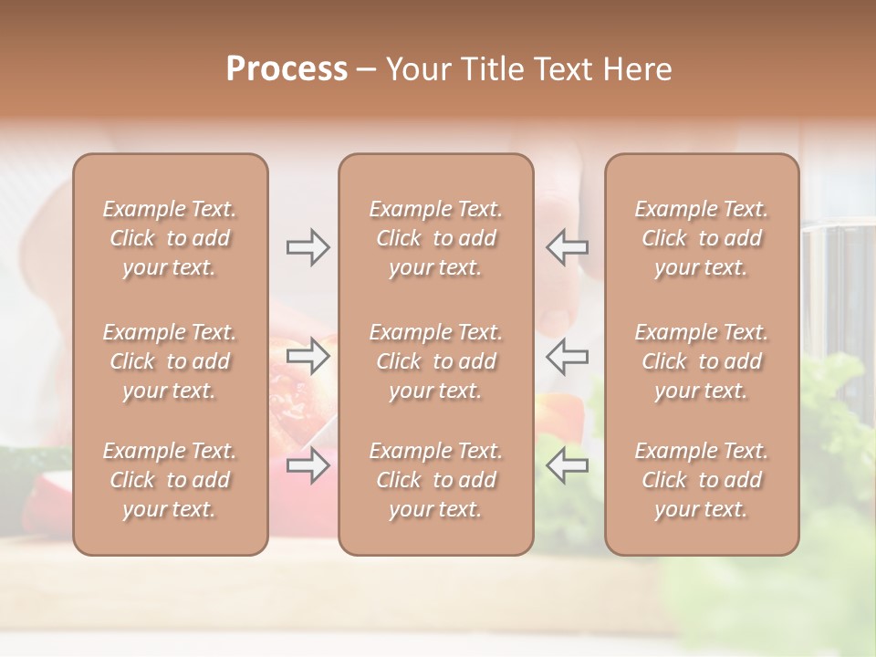 Red Woman Lifestyles PowerPoint Template