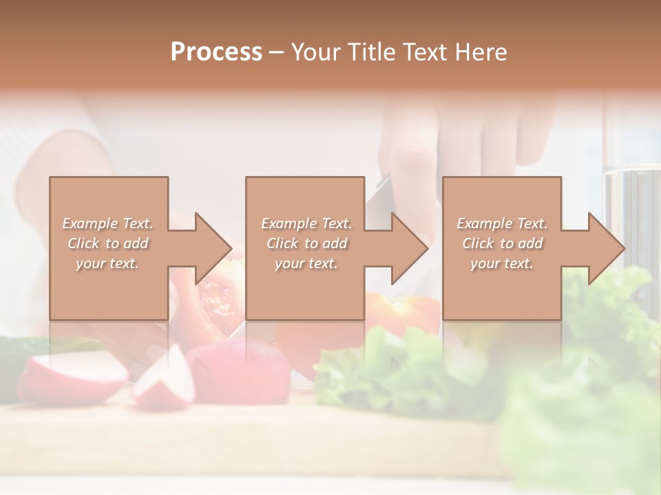 Red Woman Lifestyles PowerPoint Template