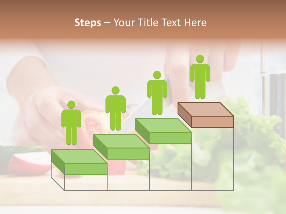 Red Woman Lifestyles PowerPoint Template