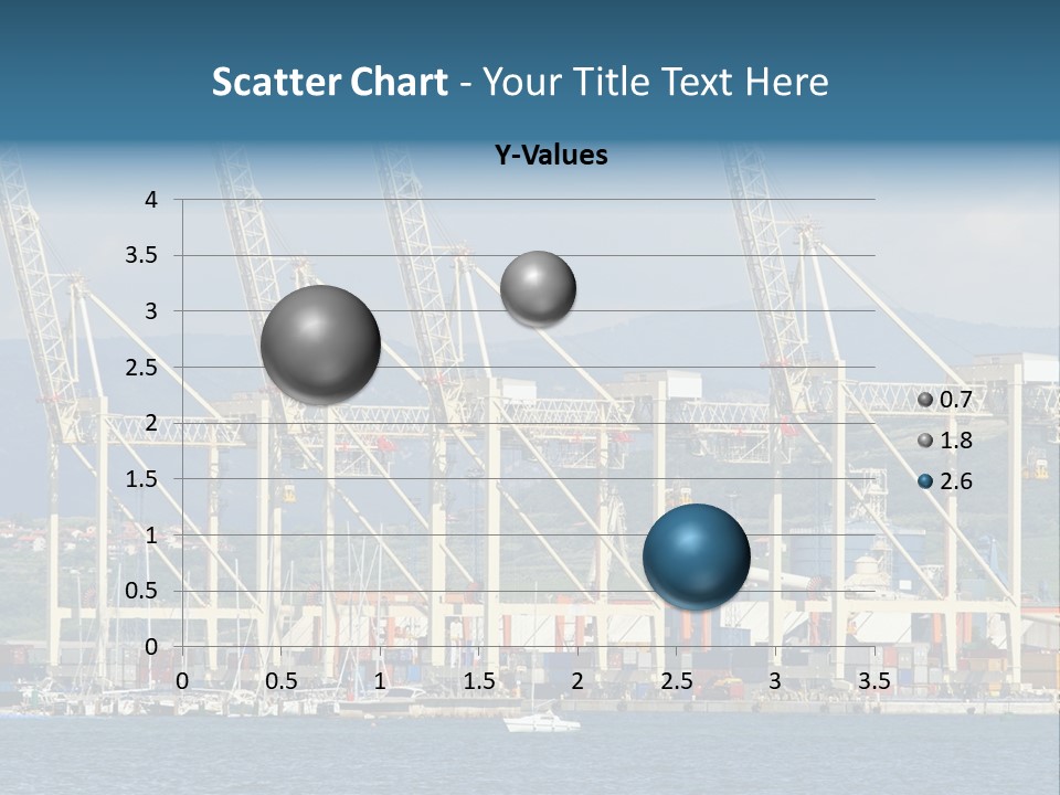 Dock Crane Port PowerPoint Template