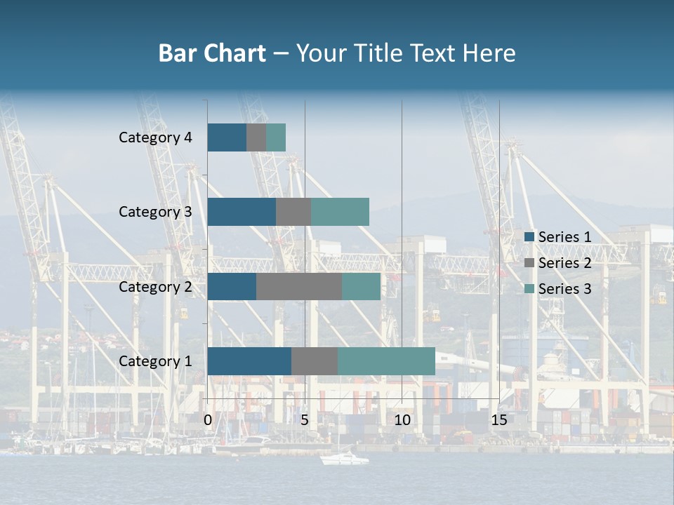 Dock Crane Port PowerPoint Template