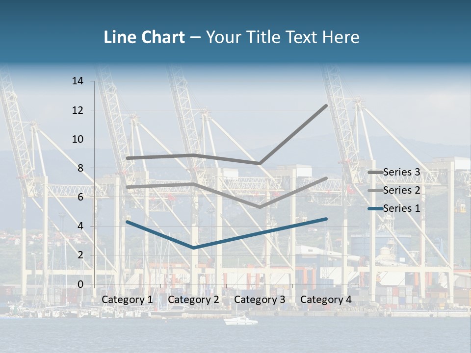 Dock Crane Port PowerPoint Template