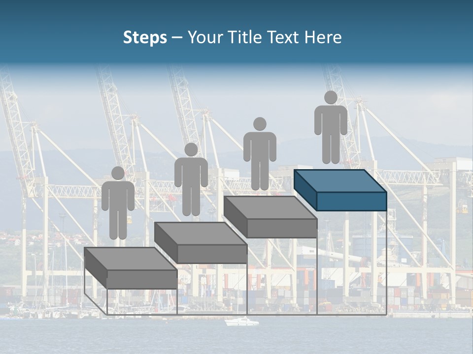 Dock Crane Port PowerPoint Template