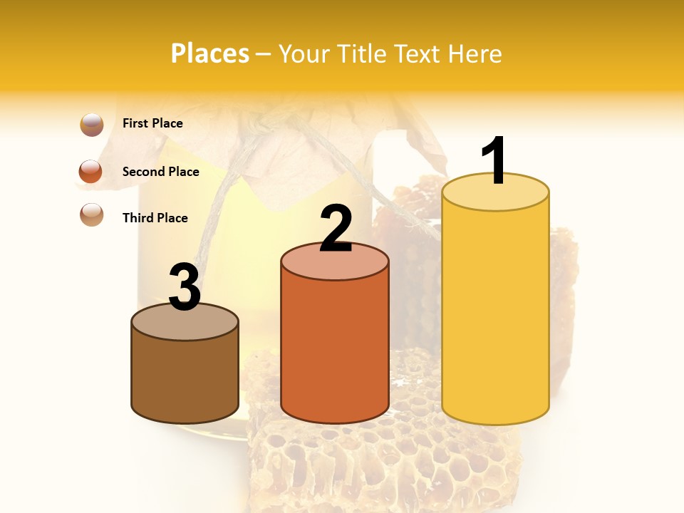 Nutritional Floral Beeswax PowerPoint Template