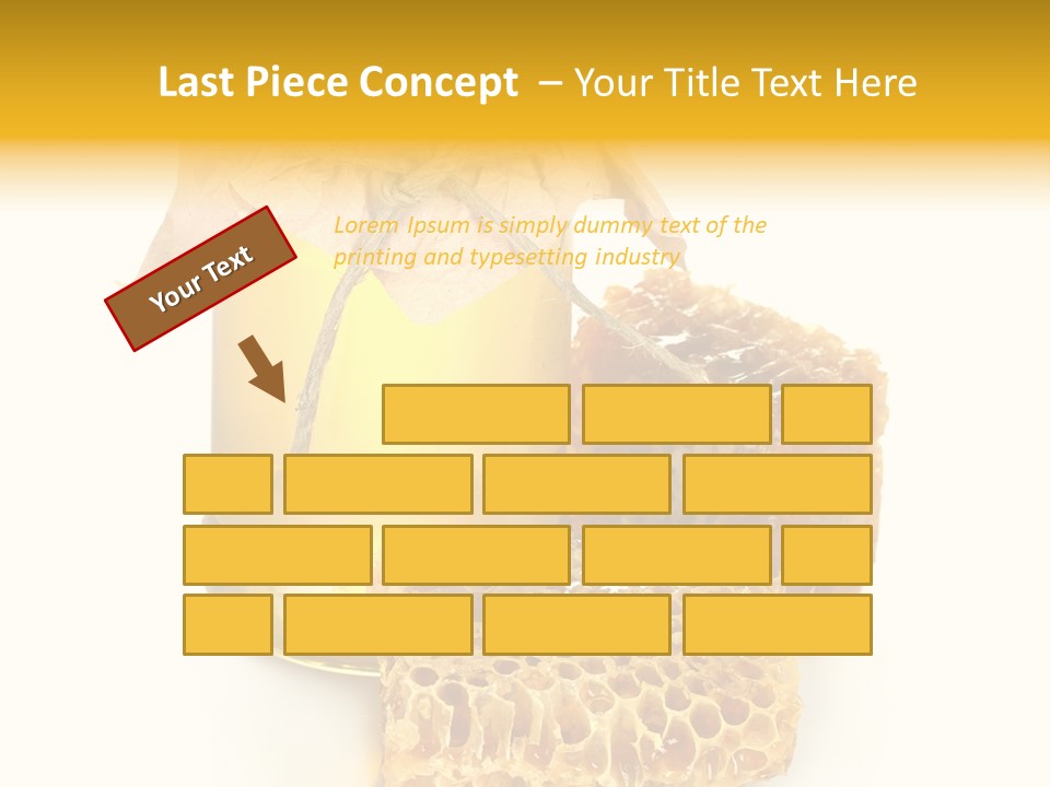 Nutritional Floral Beeswax PowerPoint Template