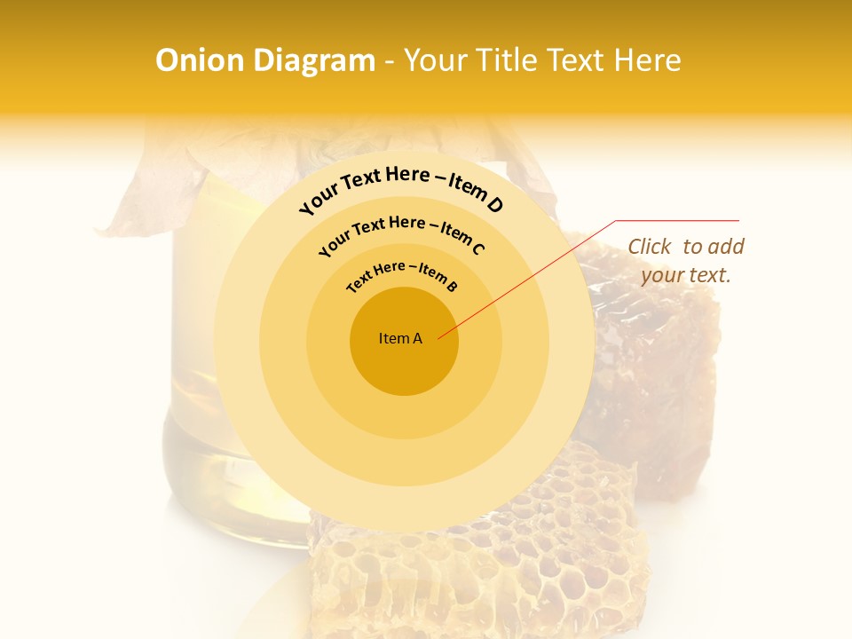 Nutritional Floral Beeswax PowerPoint Template