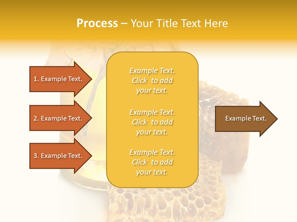 Nutritional Floral Beeswax PowerPoint Template