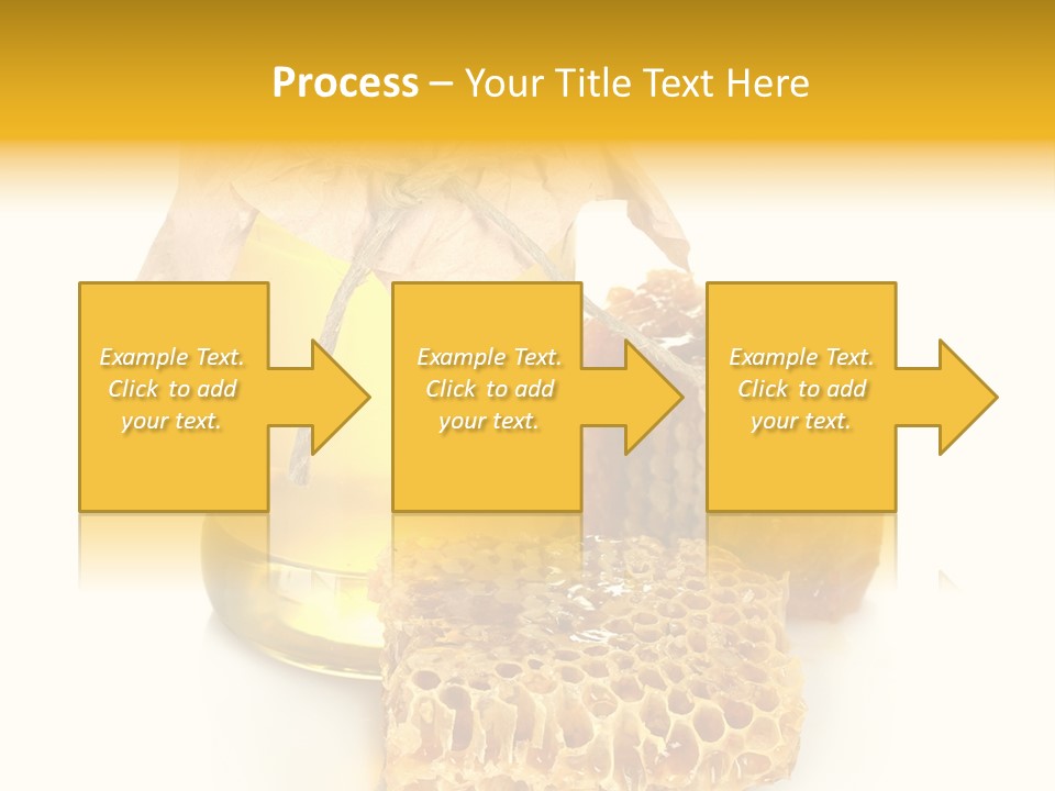 Nutritional Floral Beeswax PowerPoint Template