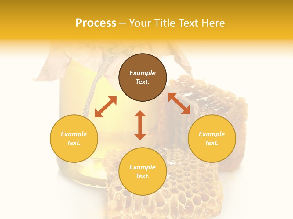 Nutritional Floral Beeswax PowerPoint Template