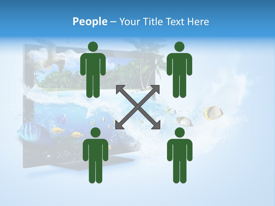 Happy Office Itting PowerPoint Template