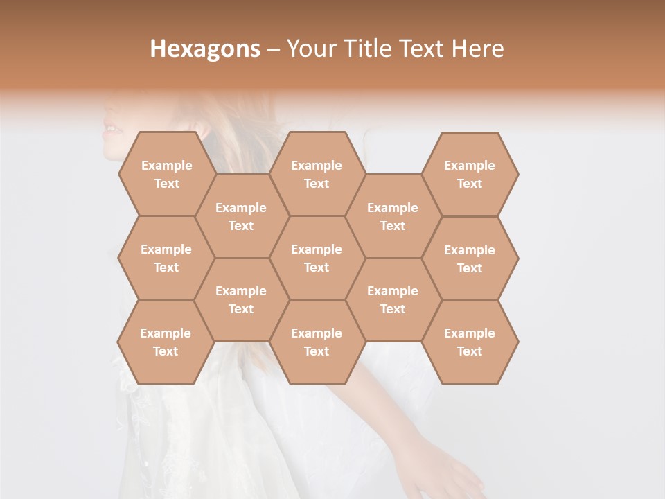 Expression Child Blond PowerPoint Template