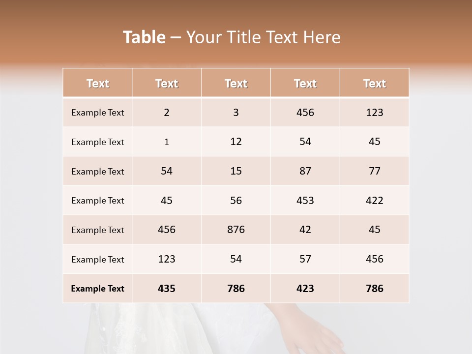 Expression Child Blond PowerPoint Template
