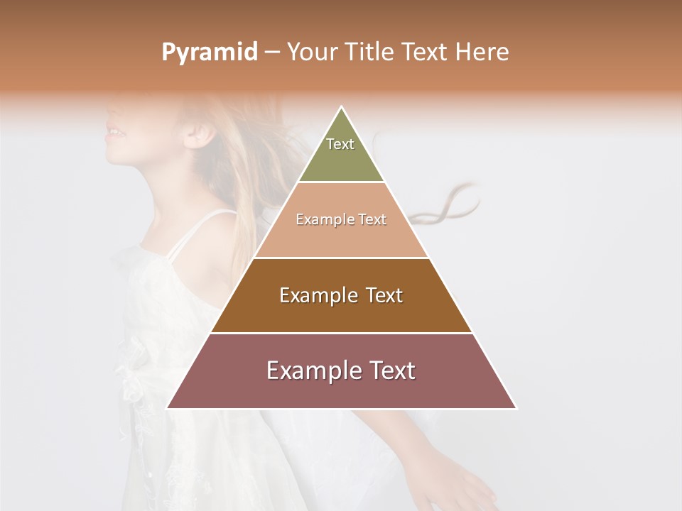 Expression Child Blond PowerPoint Template