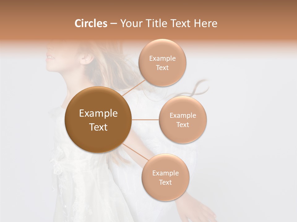 Expression Child Blond PowerPoint Template