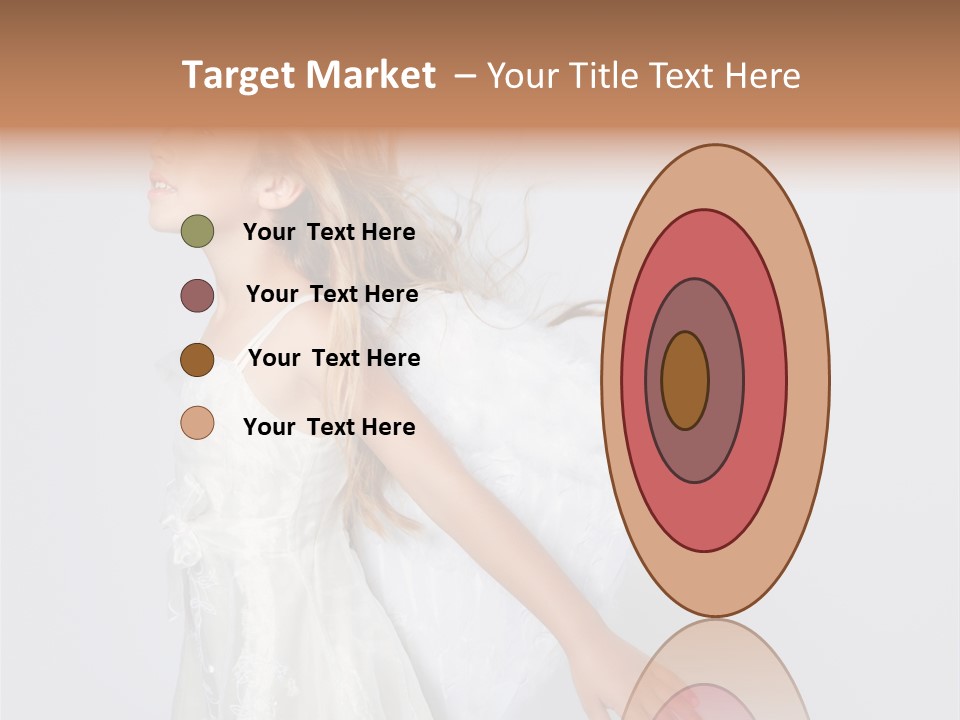 Expression Child Blond PowerPoint Template